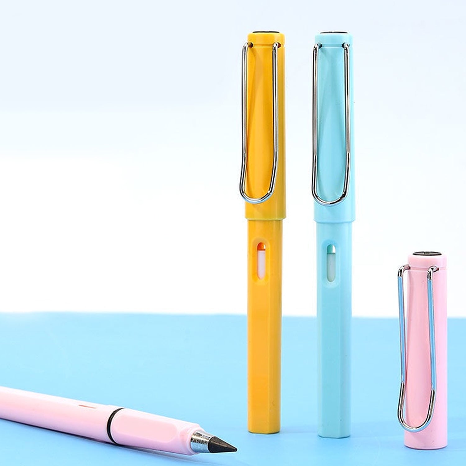 8868 2 In1 Everlasting Pencil Replaceable Head With Eraser, Inkless Pencils Eternal, Infinite Pencil, Portable Everlasting Pencil Reusable Erasable, Magic Pencils for Kids Painting Stationary Set (1 Pc) 8868 2 In1 Everlasting Pencil Replaceable Head With Eraser, Inkless Pencils Eternal, Infinite Pencil, Portable Everlasting Pencil Reusable Erasable, Magic Pencils for Kids Painting Stationary Set (1 Pc)